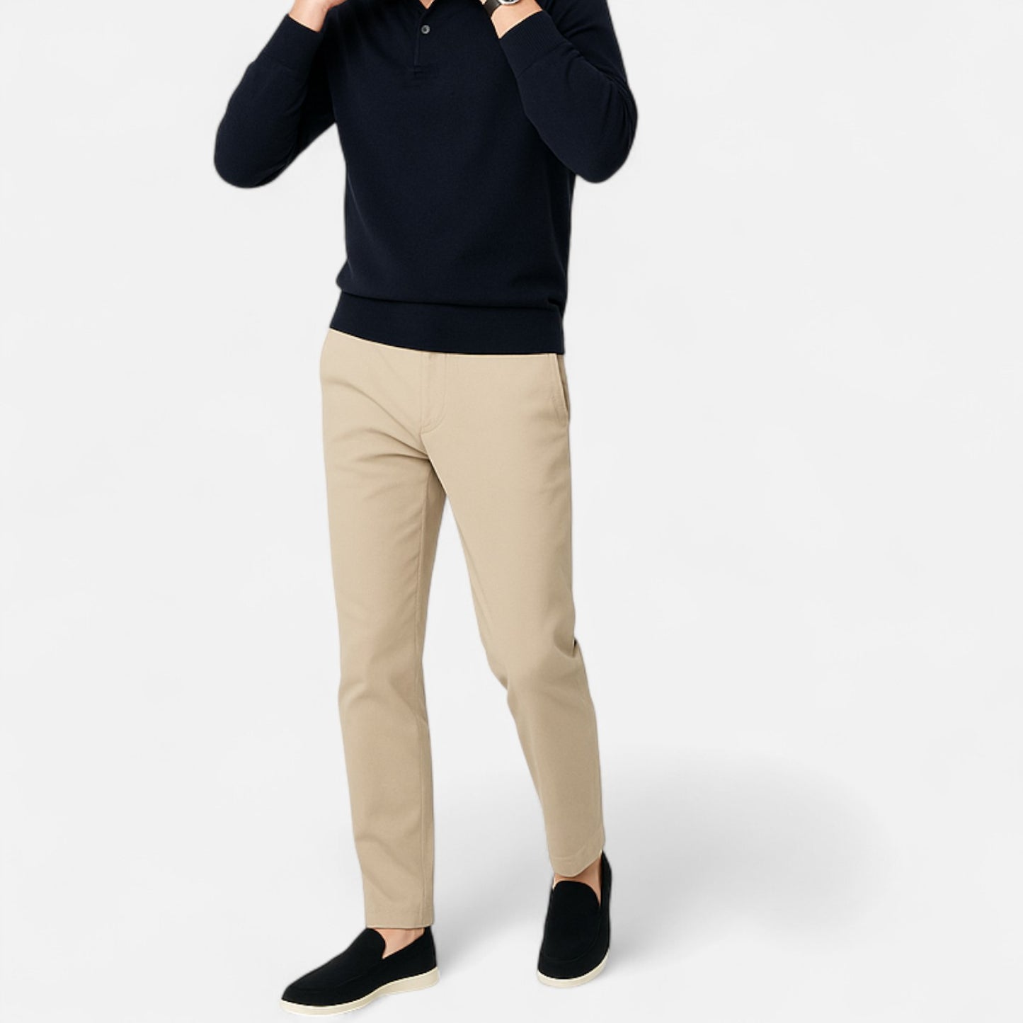 Melvoir | Męskie Zamszowe Mokasyny Biuro