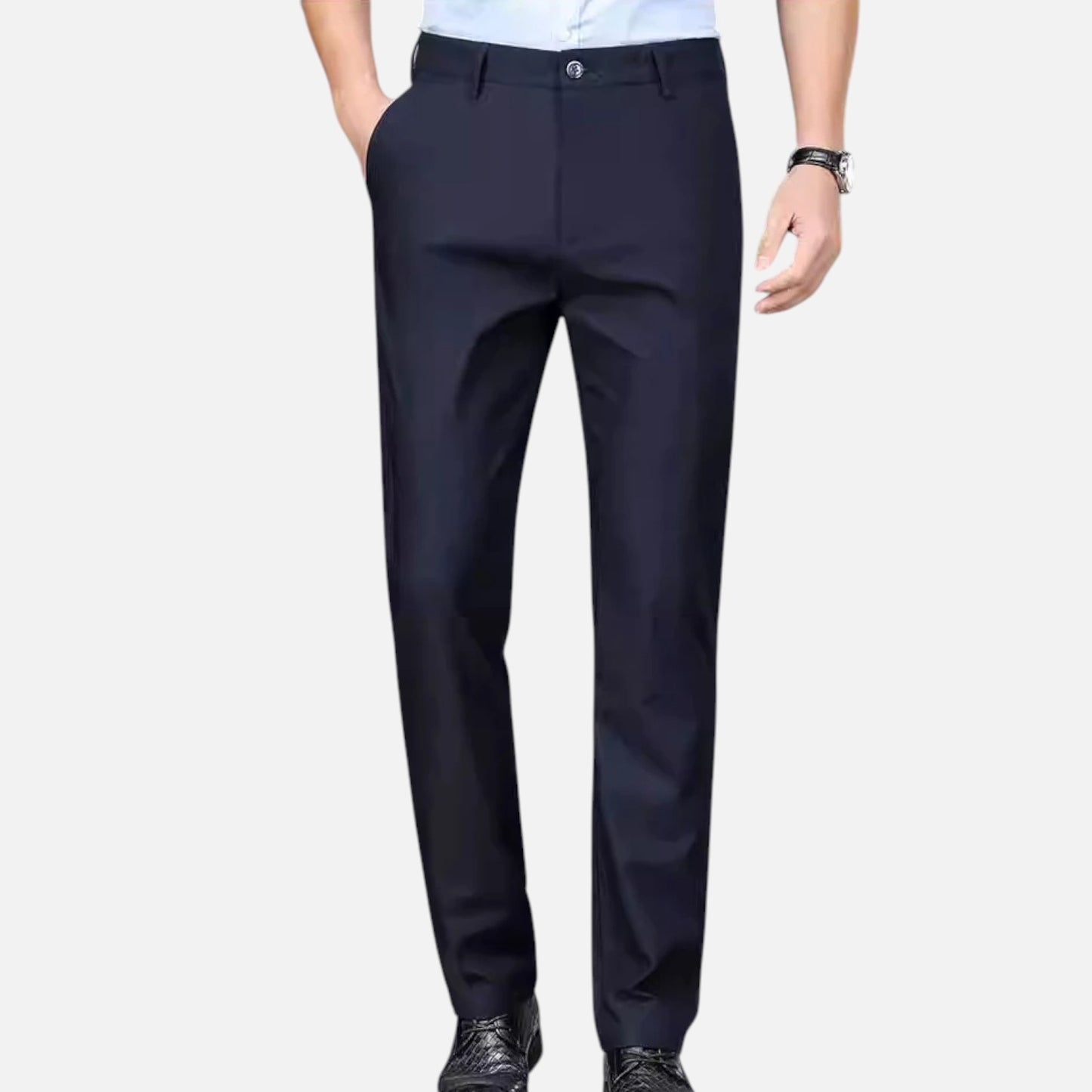 Melvoir | Męskie Elastyczne Spodnie Smart Casual