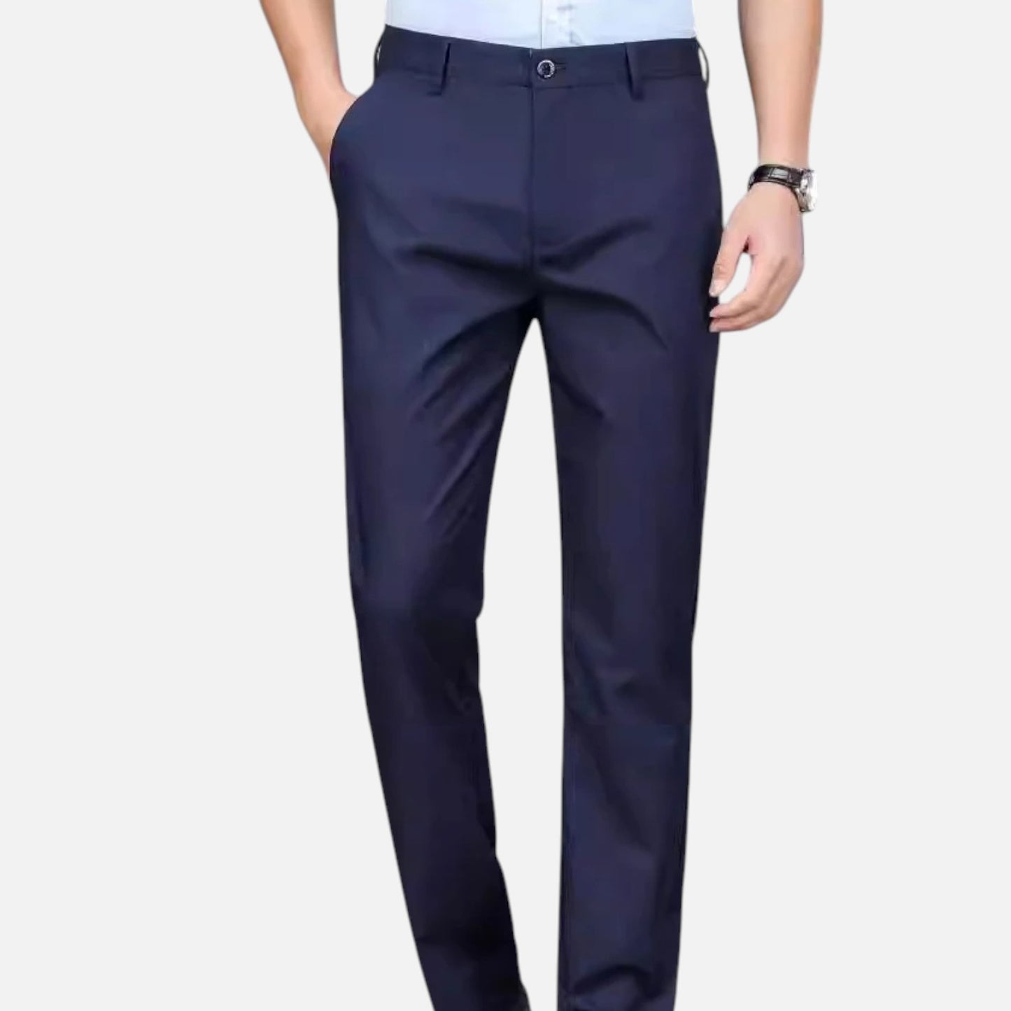 Melvoir | Męskie Elastyczne Spodnie Smart Casual