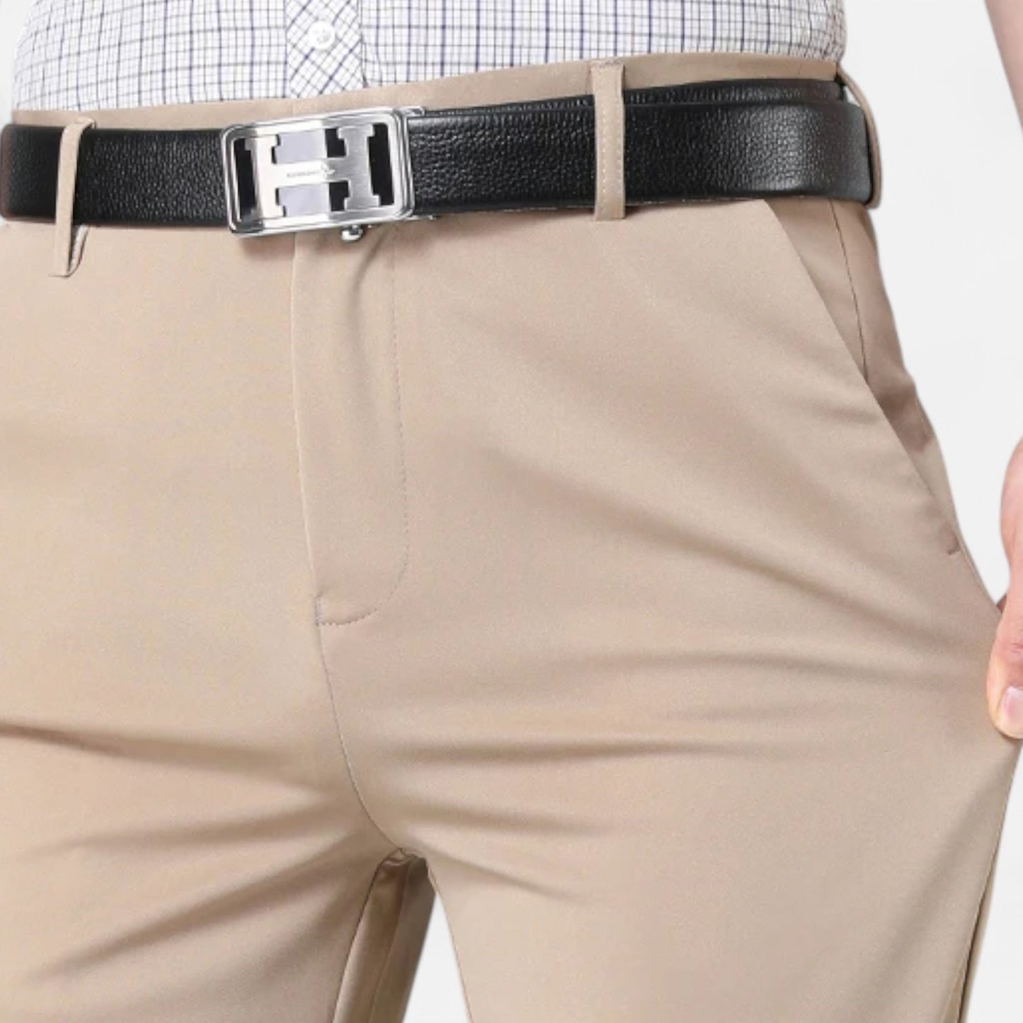 Melvoir | Męskie Elastyczne Spodnie Smart Casual