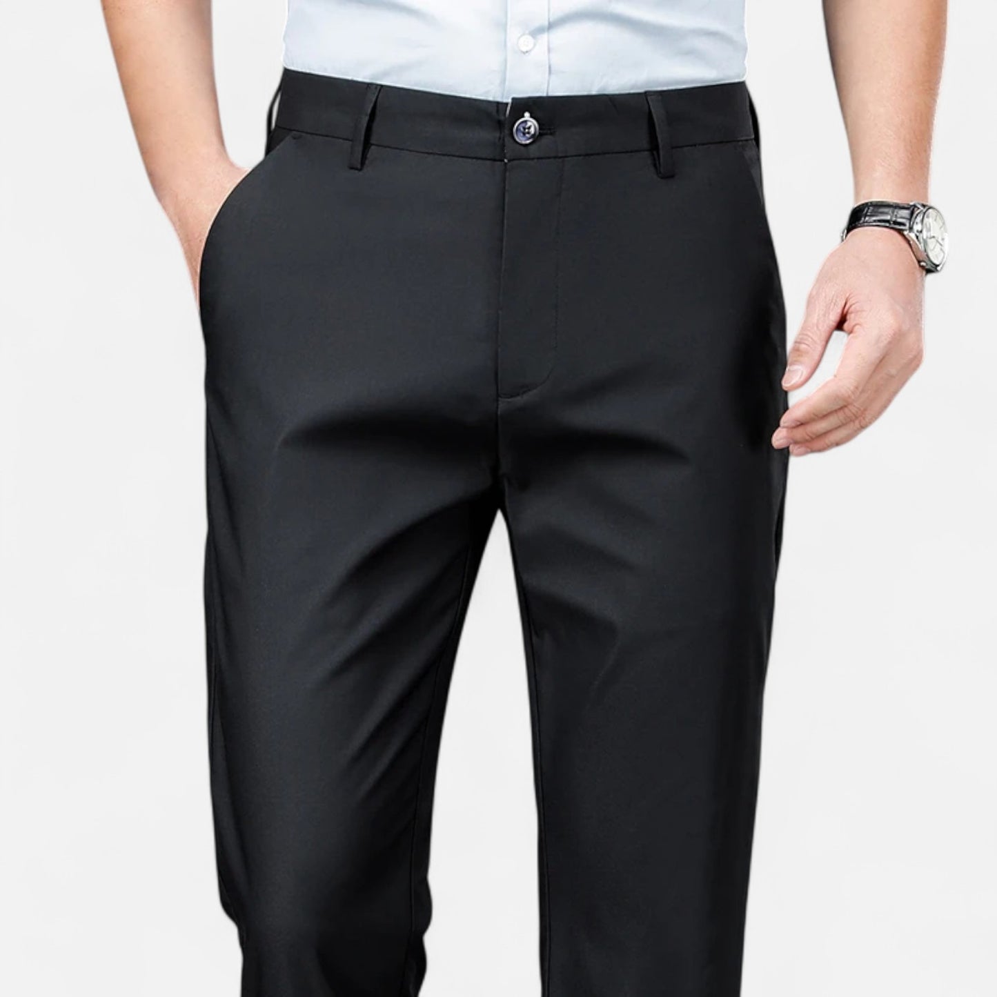 Melvoir | Męskie Elastyczne Spodnie Smart Casual