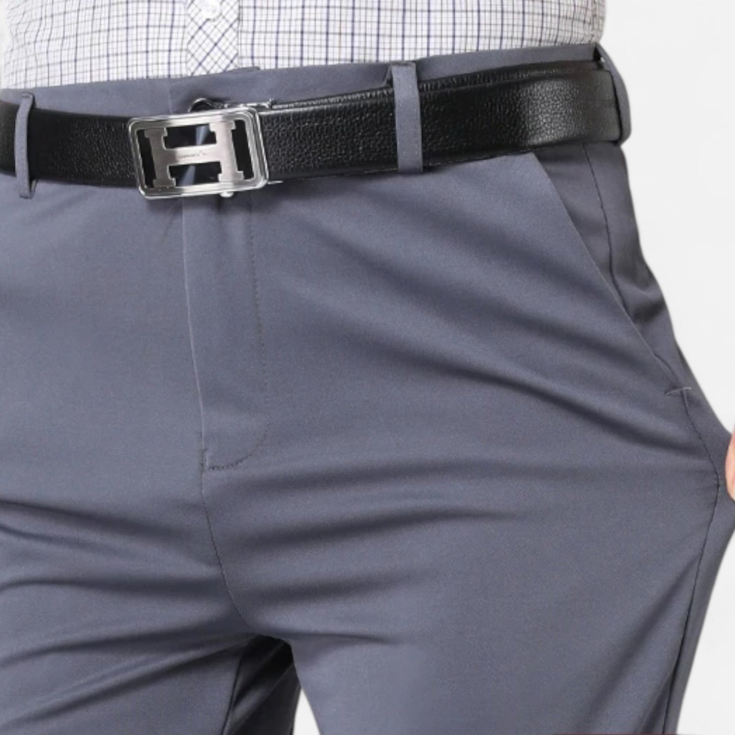 Melvoir | Męskie Elastyczne Spodnie Smart Casual