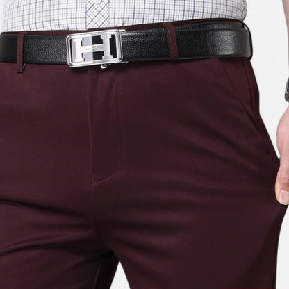 Melvoir | Męskie Elastyczne Spodnie Smart Casual