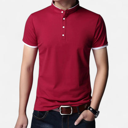 Melvoir | Męska Koszulka Polo Business Casual