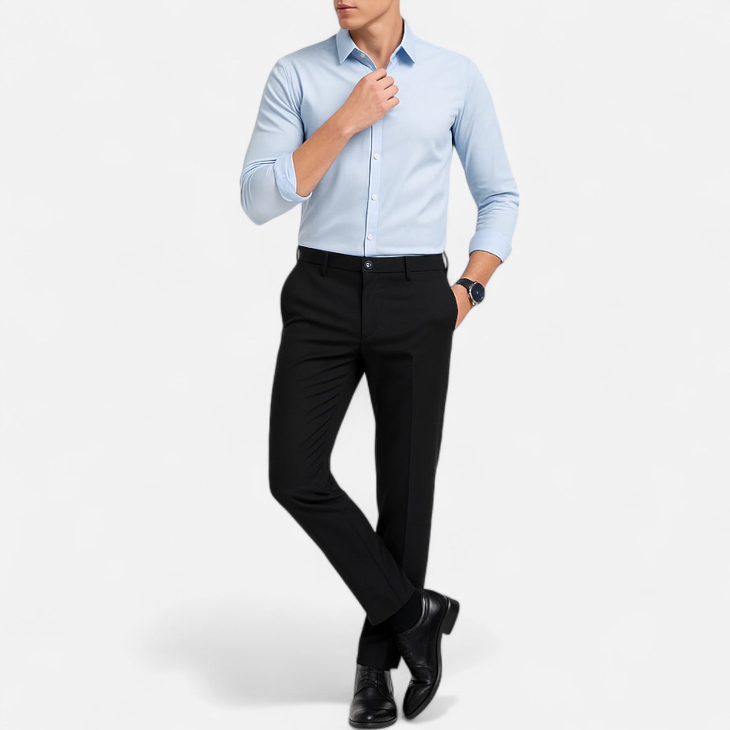 Melvoir | Męskie Elastyczne Spodnie Smart Casual