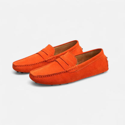 Melvoir | Męskie Skórzane Mokasyny Casual