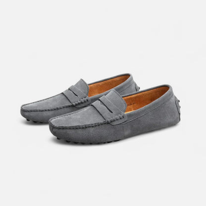 Melvoir | Męskie Skórzane Mokasyny Casual