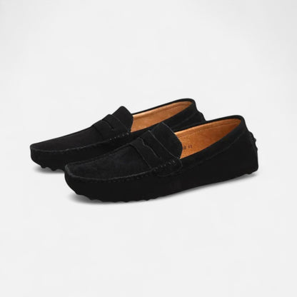 Melvoir | Męskie Skórzane Mokasyny Casual