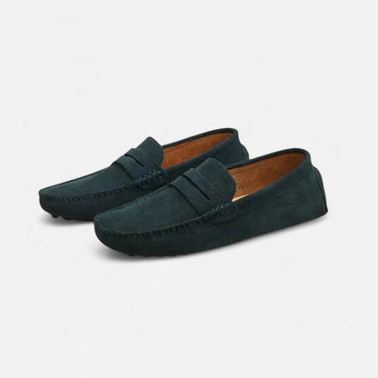 Melvoir | Męskie Skórzane Mokasyny Casual
