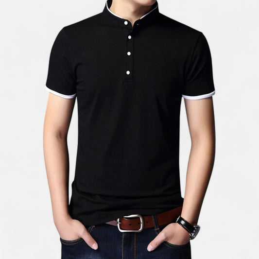 Melvoir | Męska Koszulka Polo Business Casual