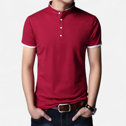 Melvoir | Męska Koszulka Polo Business Casual